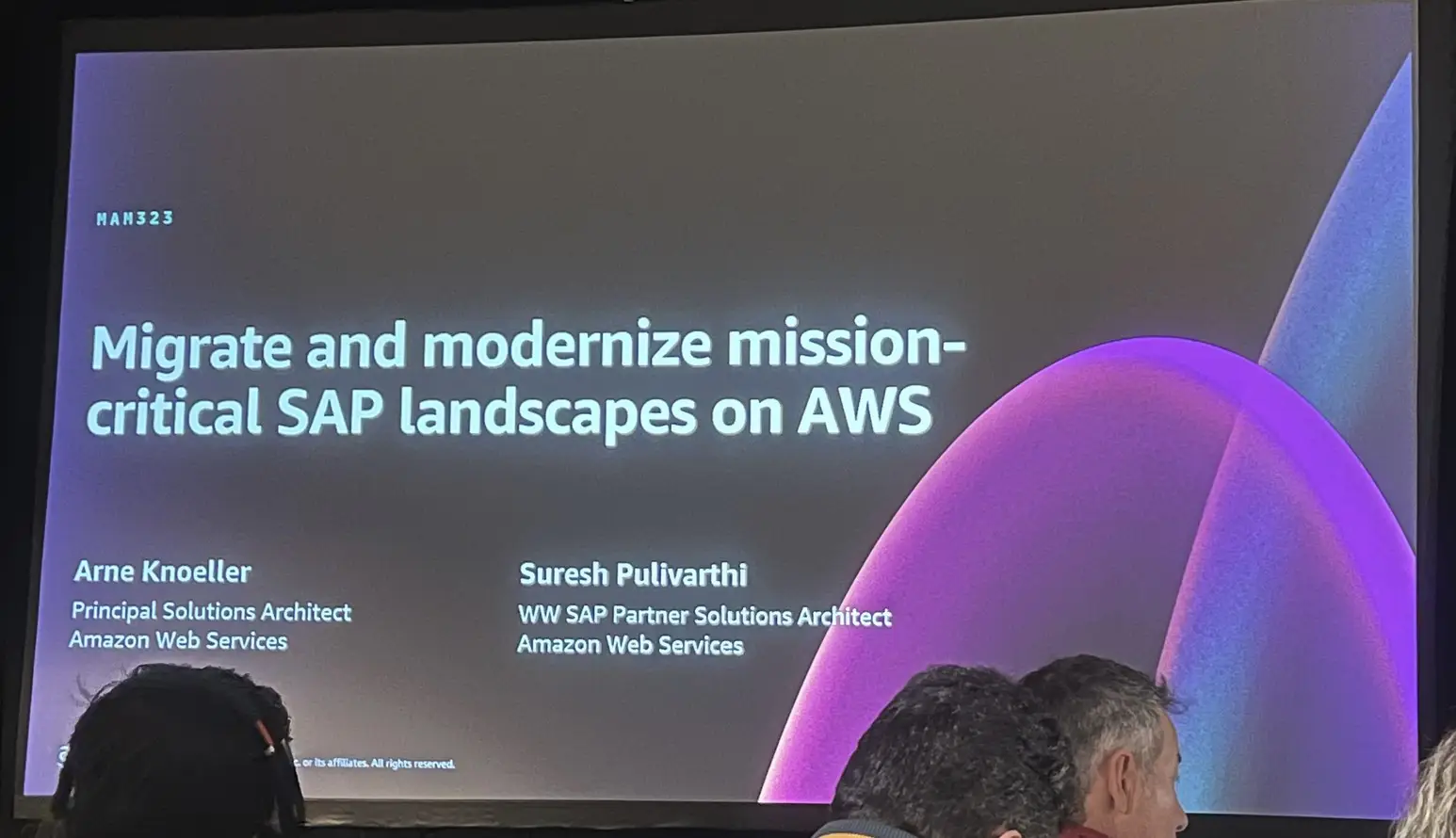 【re:Invent2024参加レポート】Chalk Talk「【MAM323】Migrate and modernize mission-critical SAP landscapes on AWS」へ参加してみた